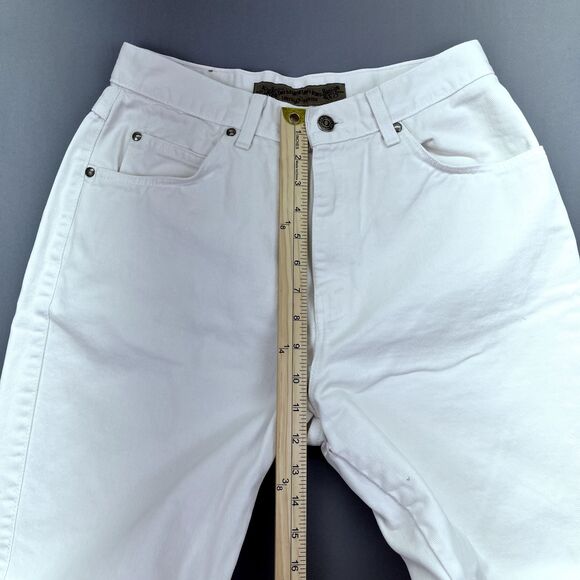 Vtg Women’s Levi’s 900 Series (28x26) High Rise White Jeans 90s USA Sz 12‎ - Picture 2 of 16